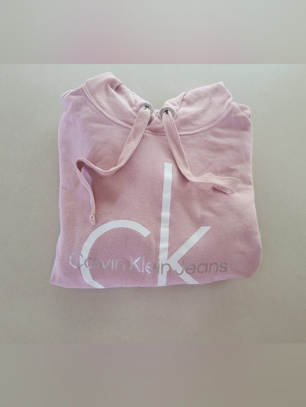 Calvin Klein Pink Logo Hoodie